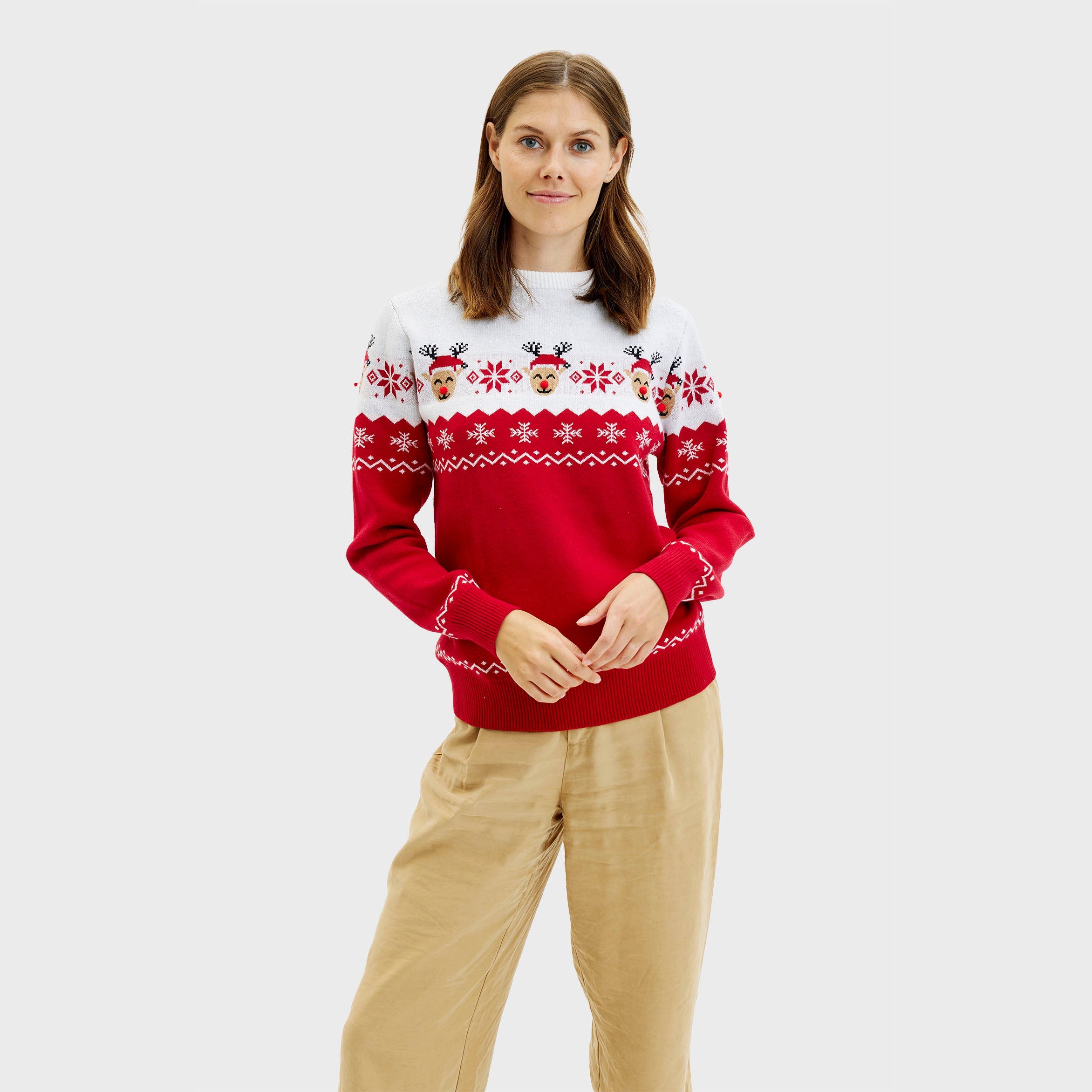 Der bezaubernde Weihnachtspullover - Damen